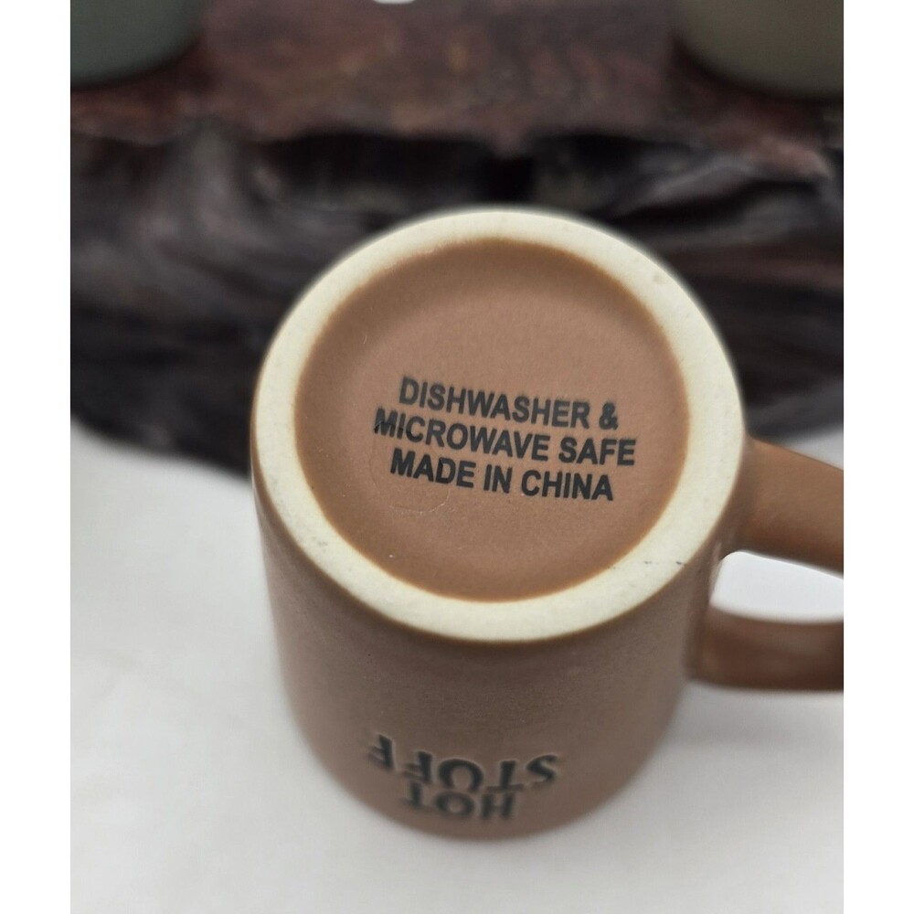 4 Espresso Cups, Espresso Yourself, Rise & Grind, Deja Brew, Hot Stuff - Picture 11 of 11